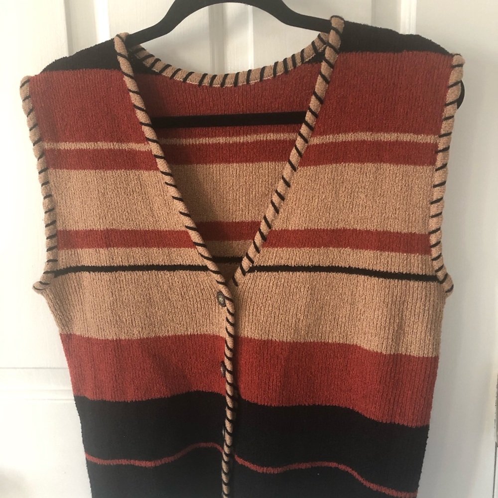 Elegant Vest Front Buttons- New